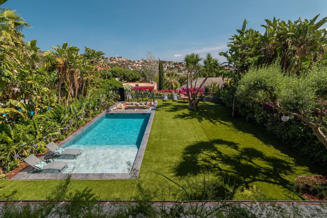 Barcelona'S Tropical Oasis Villa Sant Just Desvern Bagian luar foto